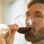 man tasting wine